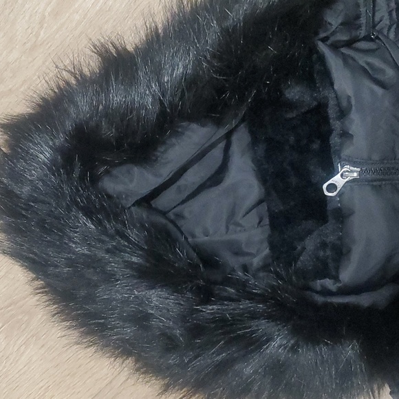 Nautica Women's Small Black Hooded Puffer Jacket EUC - Picture 3 of 7